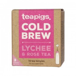 teapigs Lychee & Rose Cold Brew auksta tēja piramīda maisiņā 10gab