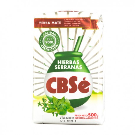 CBSe Hierbas Serranas - yerba mate 500g