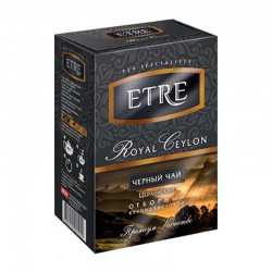 Чай «Etre» рассыпной «Royal Ceylon» черный цейлонский крупнолистовой 100г