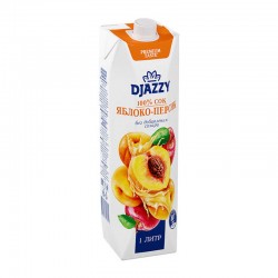 Apple peach juice Djazzy 1 L